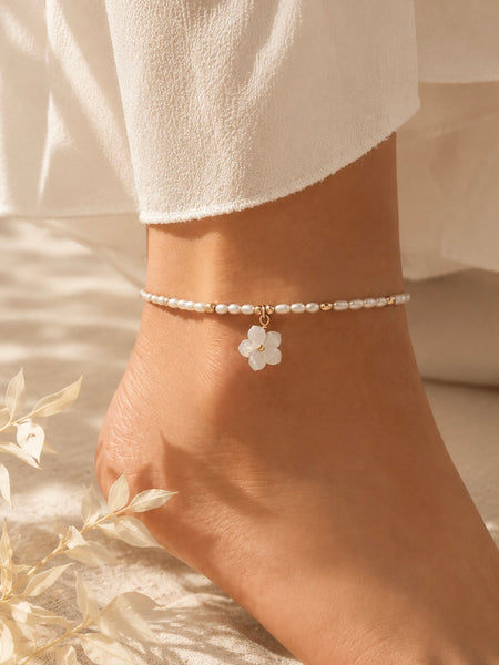 BRACELET DE CHEVILLE FLORA