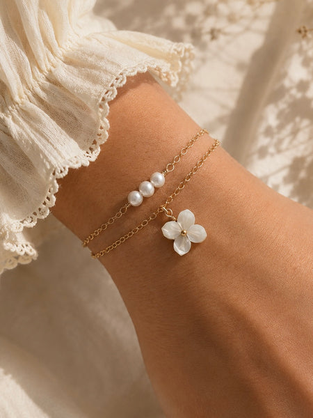 BRACELET DOUBLE RANG TIARE