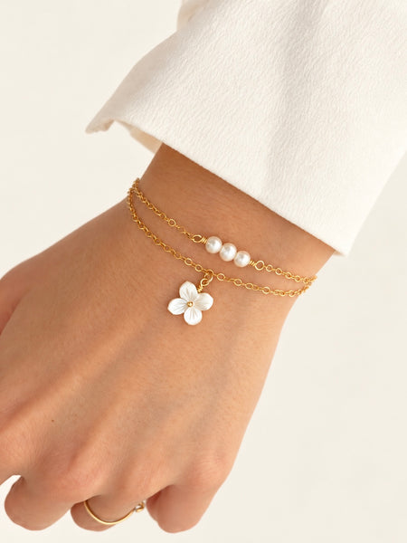BRACELET DOUBLE RANG TIARE