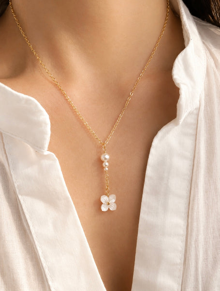 COLLIER TIARÉ PERLES D’EAU DOUCE