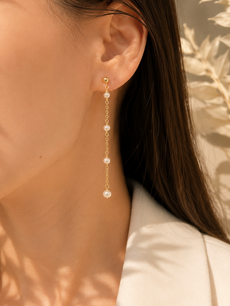 BOUCLES PERLA, GRAND MODÈLE