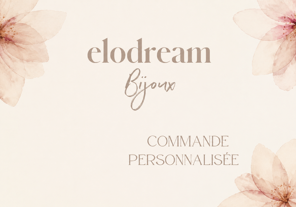 COMMANDE PERSONNALISÉE CAMILLE