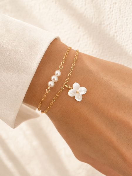 BRACELET DOUBLE RANG TIARE