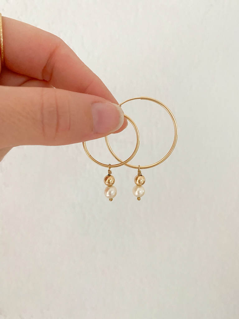 Boucles D'oreilles Gold Filled 14 Carats - Or Jaune - Neuves Sans Boîte